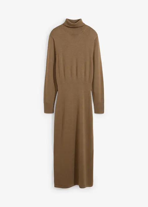 Robe pull en laine m&eacute;rinos, bonprix