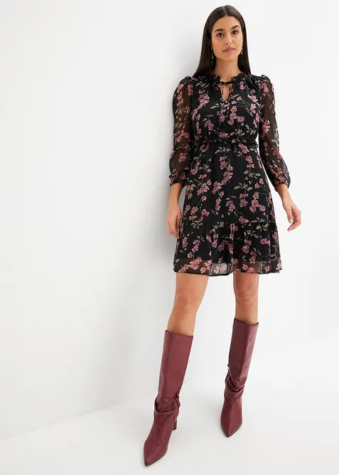 Chiffonkleid, bonprix