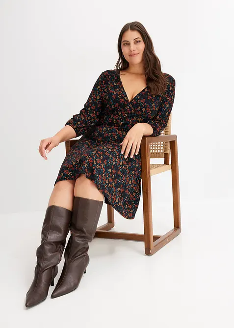 Minikleid aus Viskose-Mix, bonprix