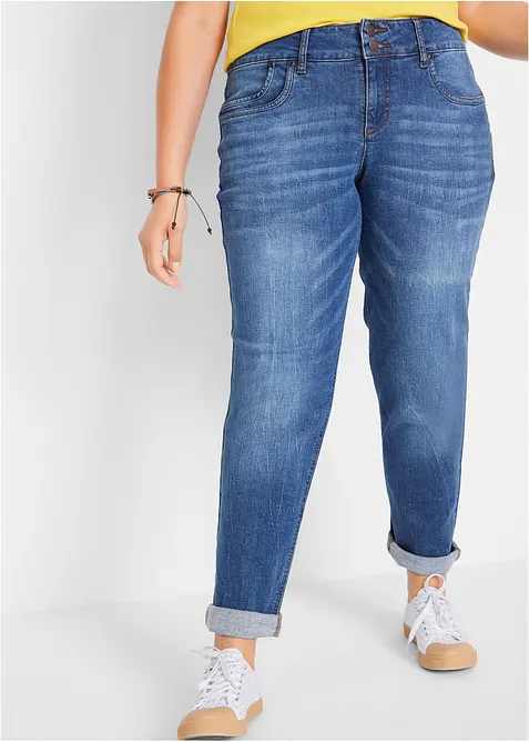 Mom-Jeans Mid Waist, bonprix