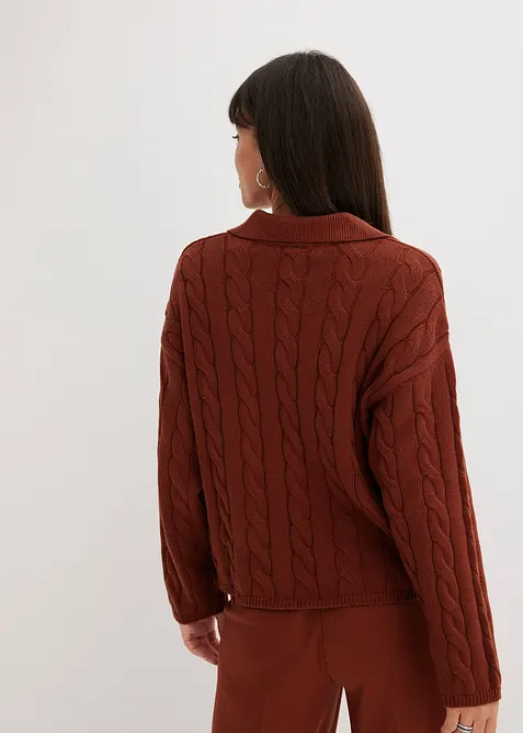 Oversize Pullover aus weichem Kaschmir-Mix, bonprix