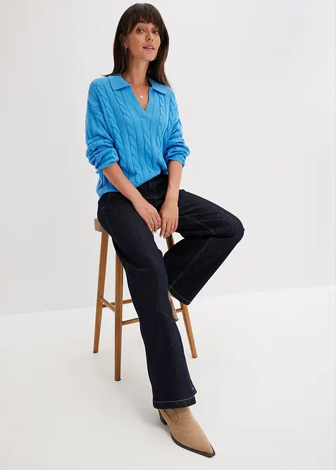 Oversize Pullover aus weichem Kaschmir-Mix, bonprix