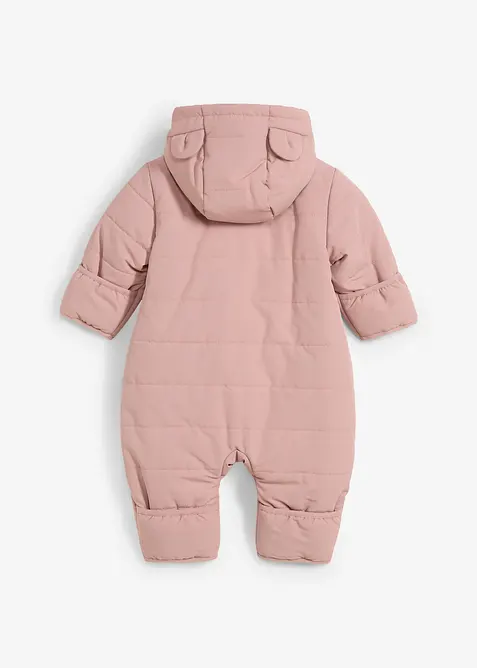 Combinaison imperméable et rembourrée avec doublure en polaire peluche, bonprix