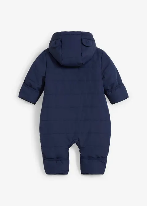Combinaison imperméable et rembourrée avec doublure en polaire peluche, bonprix