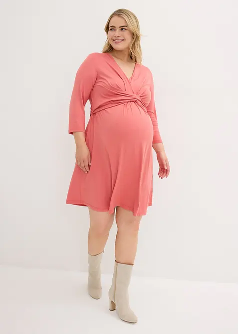 Robe de grossesse/allaitement en viscose extensible, bonprix