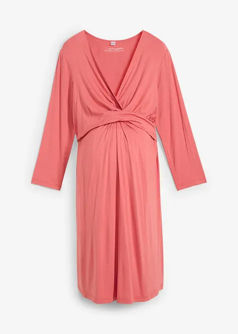 Robe de grossesse/allaitement en viscose extensible, bonprix