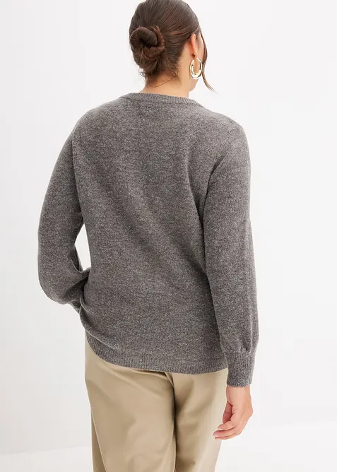Pullover mit Ballonärmeln, bonprix