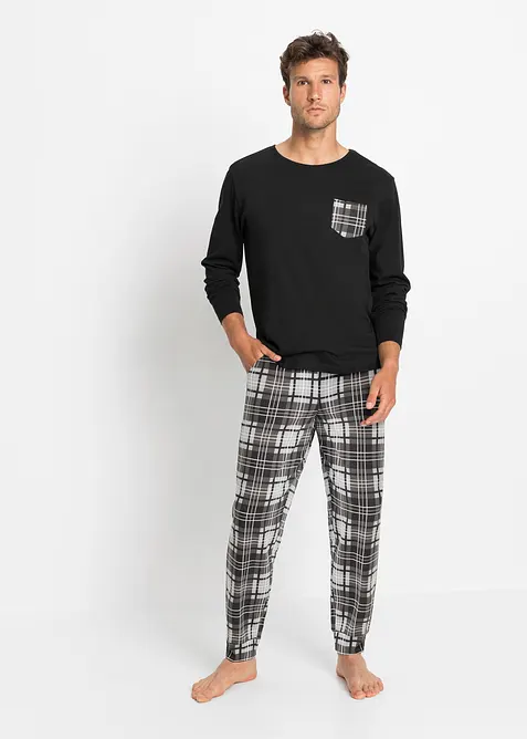 Pyjama aus reiner Baumwolle, bonprix