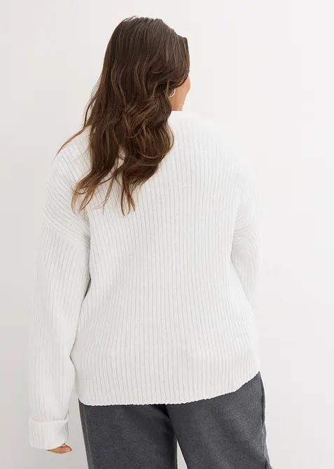 Oversize-Pullover aus weichem Chenille, bonprix