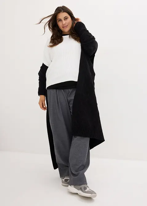 Oversize-Pullover aus weichem Chenille, bonprix