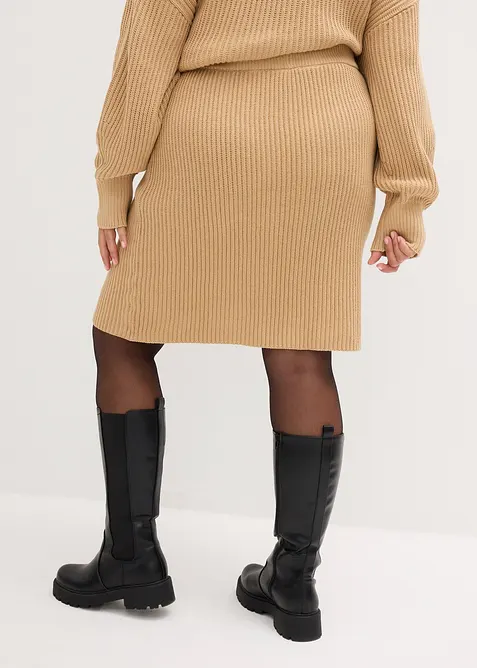 Strickrock aus reiner Baumwolle, bonprix