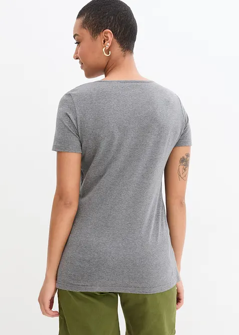 Lot de 2 T-shirts de grossesse et d&rsquo;allaitement, bonprix