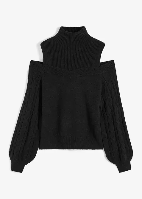 Schulterfreier Pullover, bonprix