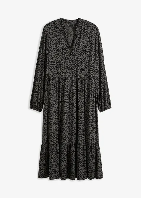 Robe midi en viscose, bonprix