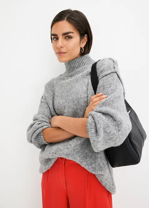 Grobstrick-Pullover, bonprix