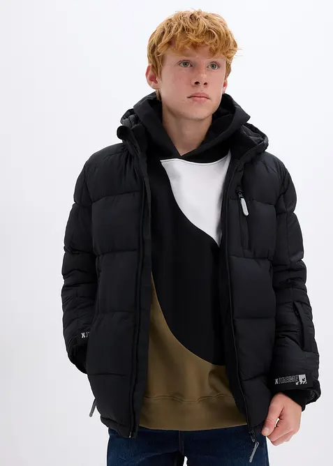 Doudoune chaude à capuche, bonprix