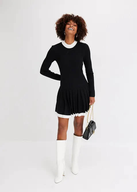 Strickkleid aus Viskose-Mix, bonprix