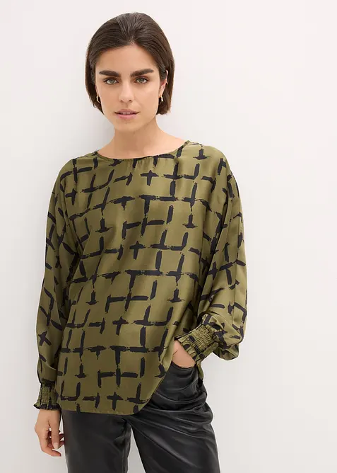 Tunique &agrave; manches chauve-souris, bonprix