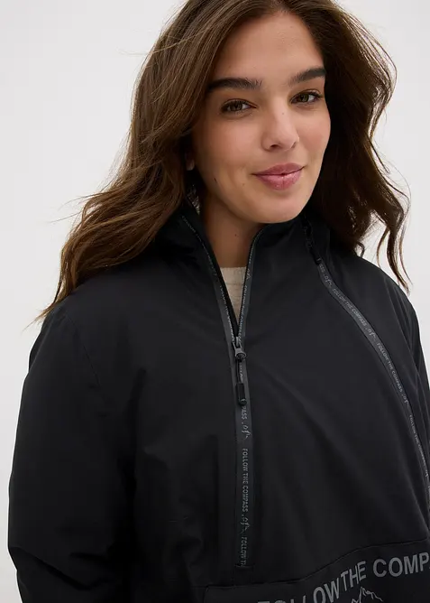 Coupe-vent &agrave; enfiler avec doublure polaire, bonprix