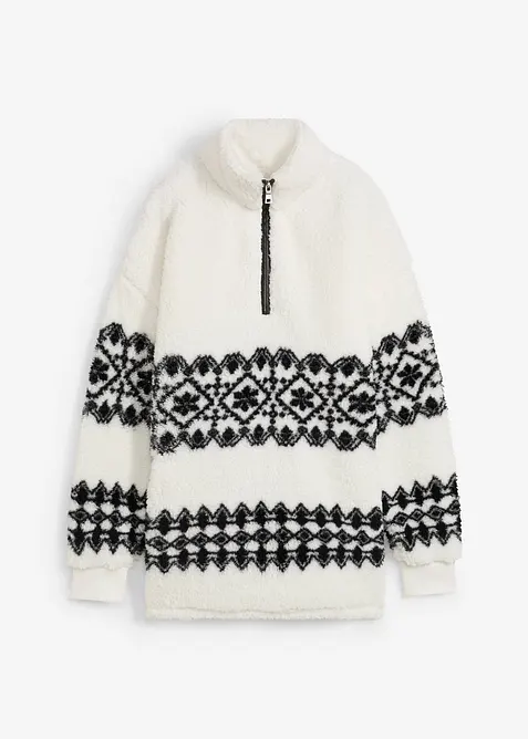 Teddy-Fleeceshirt, bonprix