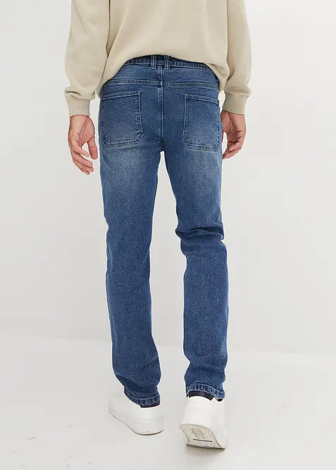 Regular Fit Stretch-Jeans aus hochwertigem, schwerem Denim, Straight, bonprix