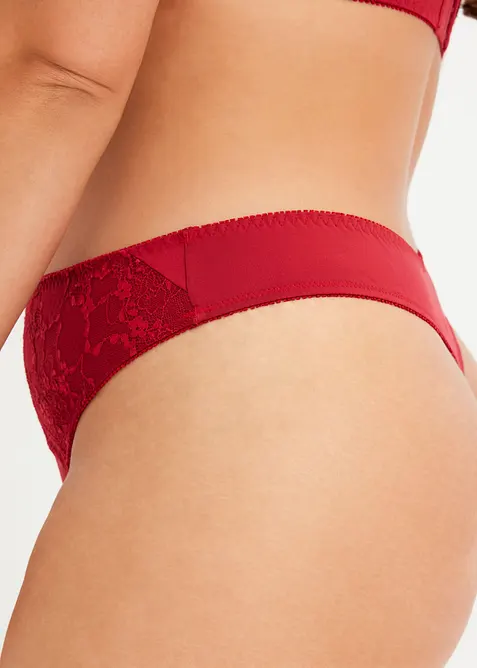 Maxistring mit Glanzeffekt (2er Pack), bonprix