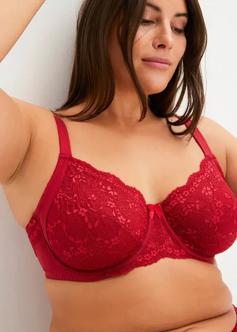 Soutien-gorge minimiseur à armatures avec éléments brillants, bonprix