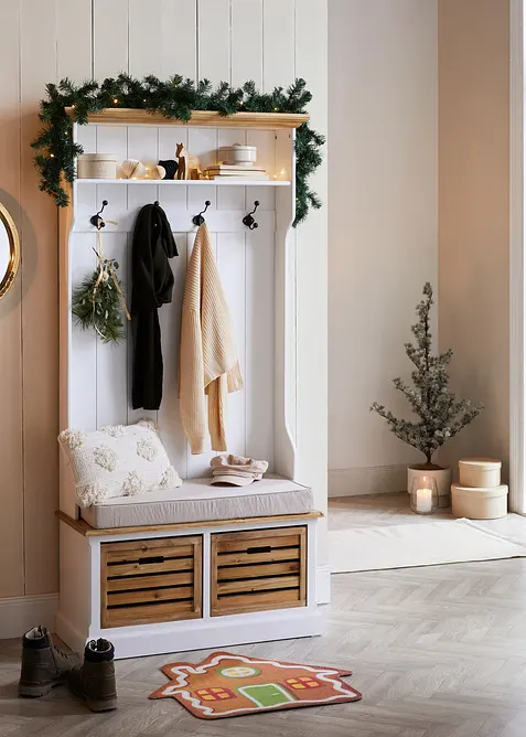 Paillasson avec motif de maison en pain d’épices, bonprix