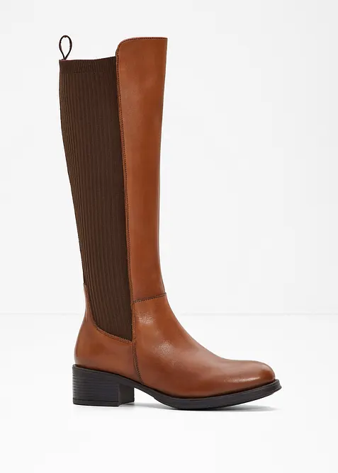 Stiefel aus Leder, bonprix