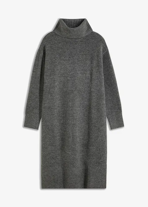 Robe pull fendue sur le côté, bonprix