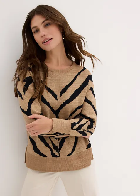 Jacquard Pullover, bonprix