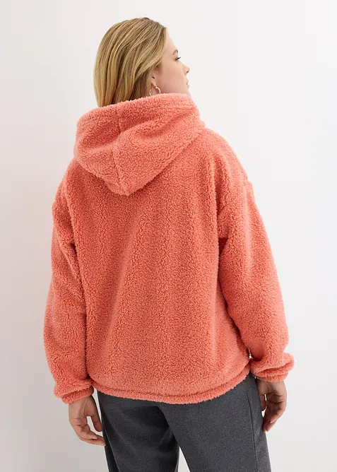 Fleeceshirt aus Teddy, bonprix
