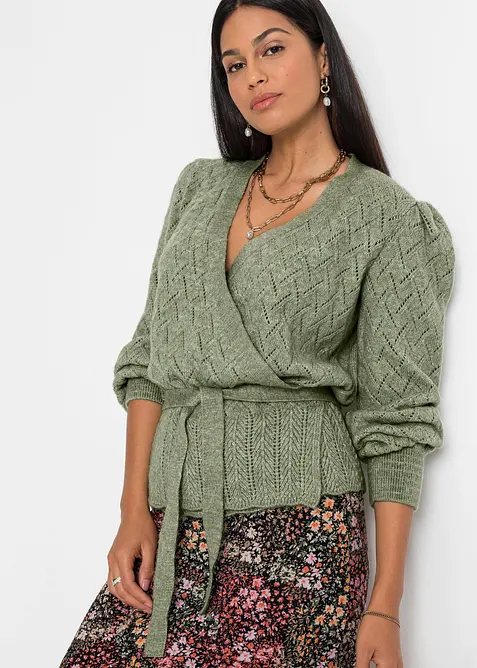 Wickelpullover, bonprix