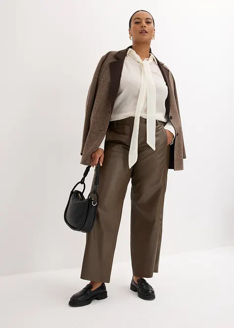 Lammnappa-Marlenehose, bonprix