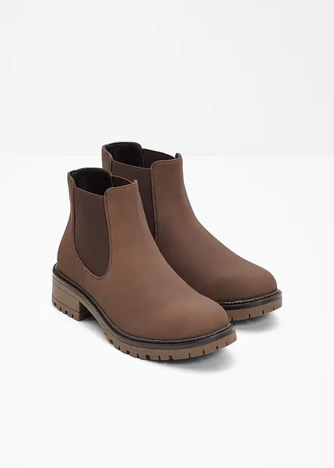 Chelsea-Boots mit Profilsohle, bonprix