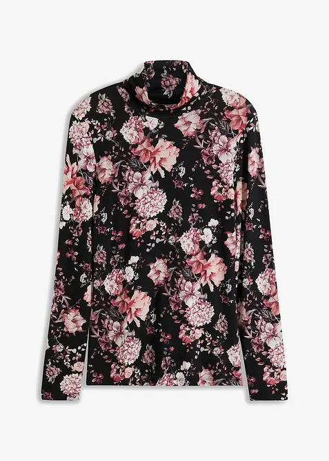 Langarmshirt aus softem Viskose-Mix, bonprix