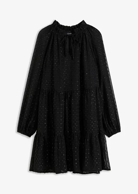 Tunika-Kleid mit Glitzereffekt, bonprix