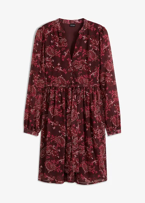 Robe imprimée en crêpe, bonprix