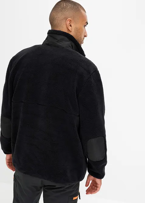 Teddy-Fleece Jacke, bonprix