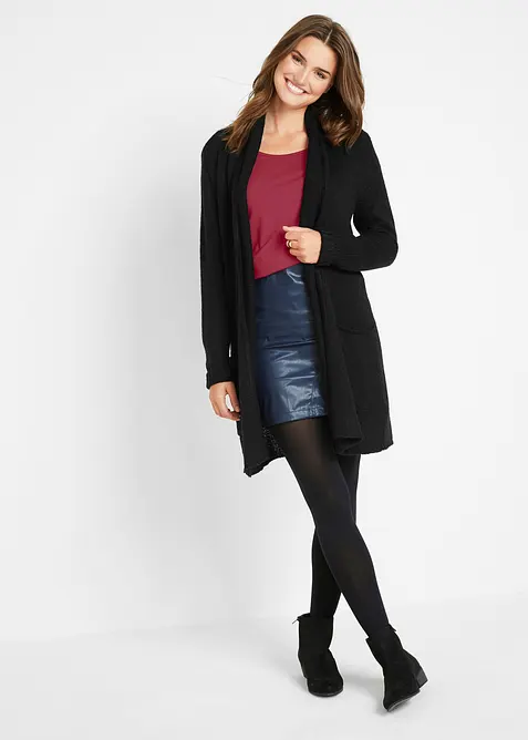 Figurbetontes Langarmshirt, bonprix