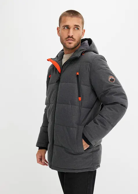warm gef&uuml;tterte Stepp-Funktionsjacke, wasserabweisend, bonprix