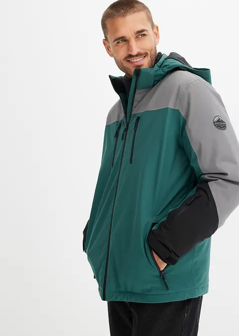Veste technique imperméable avec jupe pare-neige, bonprix