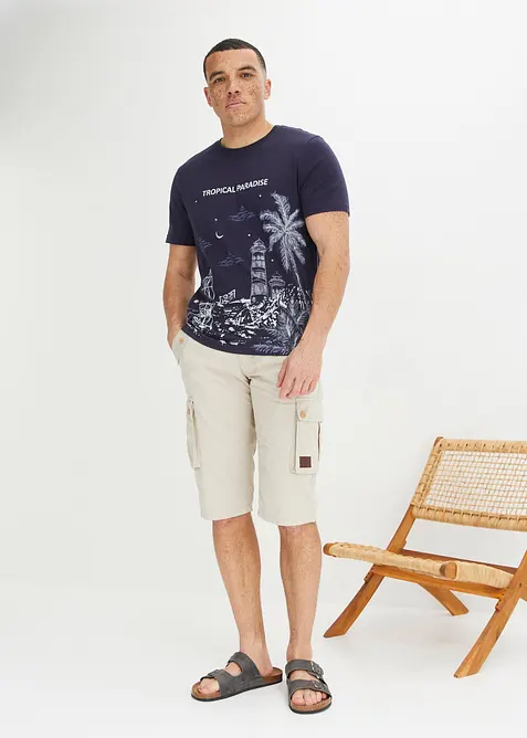 T-Shirt aus reiner Baumwolle, bonprix