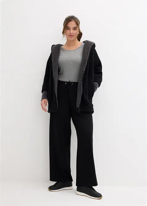 Teddy-Fleece Jacke, bonprix