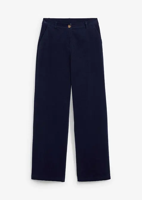 Pantalon en velours côtelé extensible, bonprix