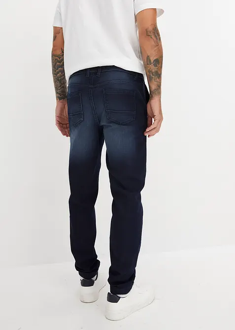 Regular Fit Jeans-Jogger mit Komfortbund, Straight, bonprix