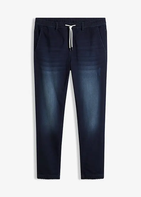 Regular Fit Jeans-Jogger mit Komfortbund, Straight, bonprix