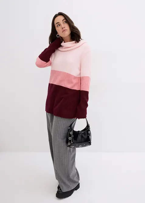 Pull à col roulé, bonprix