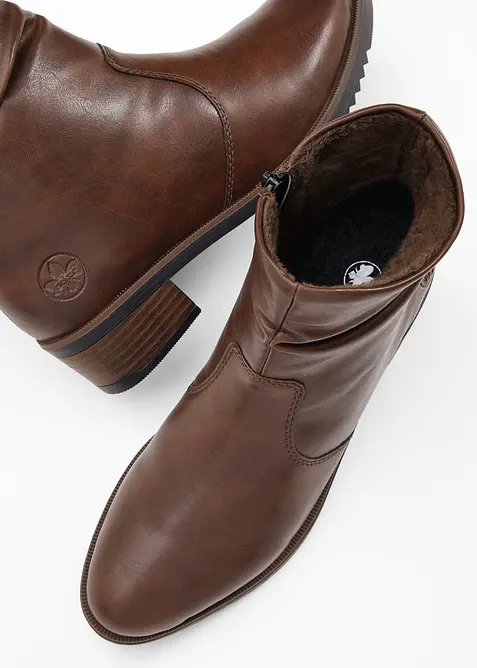 Bottines Rieker confortables avec premi&egrave;re rembourr&eacute;e, Rieker