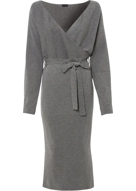 Robe pull fluide en viscose mélangée, bonprix